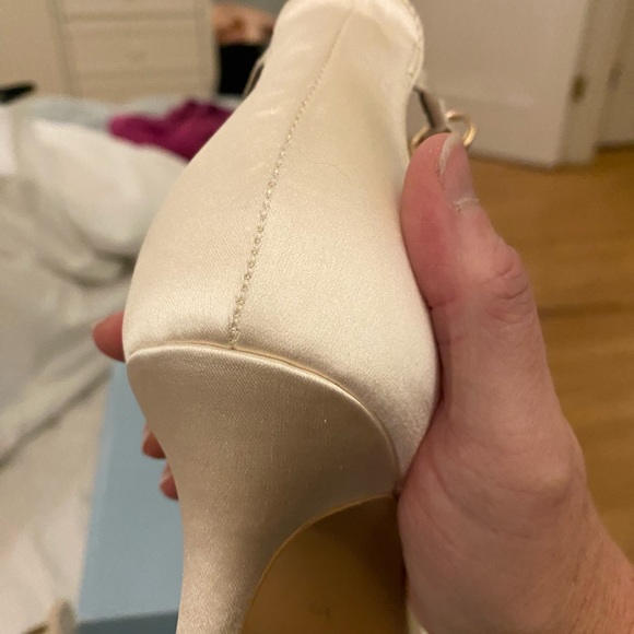 Nwot Seychelles brand cream sandals . Size 10. - Picture 4 of 8